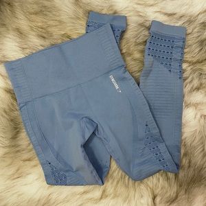 Gymshark Energy+ Seamless Leggings - Blue XS